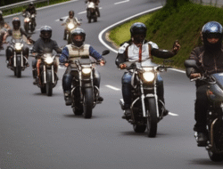 Etika Touring Motor dalam Rombongan Besar