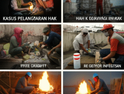 Kasus pelanggaran hak pekerja dan kondisi kerja di sektor informal