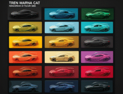 Tren Warna Cat Kendaraan di Tahun 2025