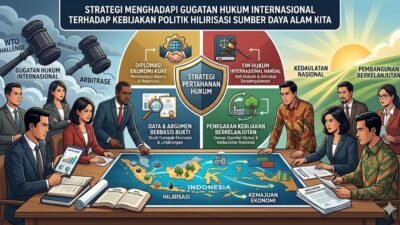 Strategi Menghadapi Gugatan Hukum Internasional Terhadap Kebijakan Politik Hilirisasi Sumber Daya Alam Kita